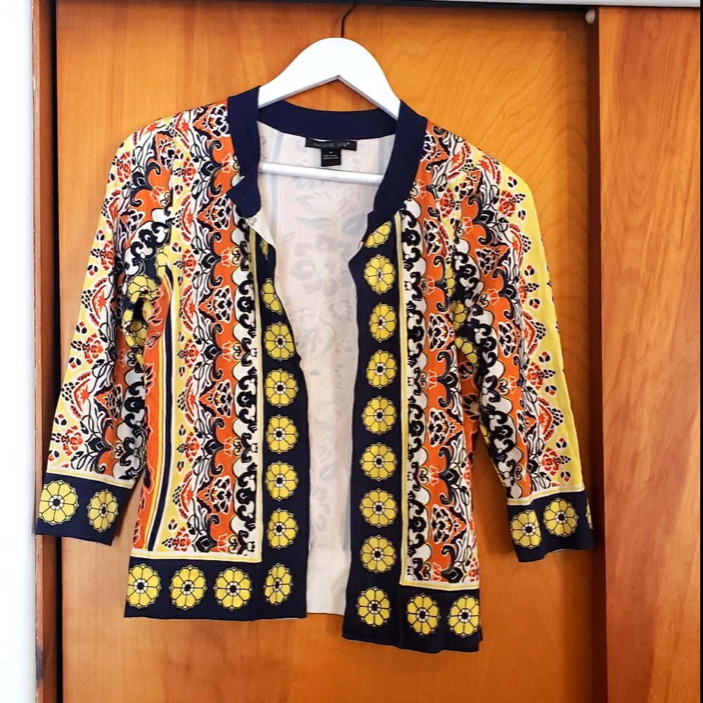 August Silk Cardigan - size M - Picture 2 of 15